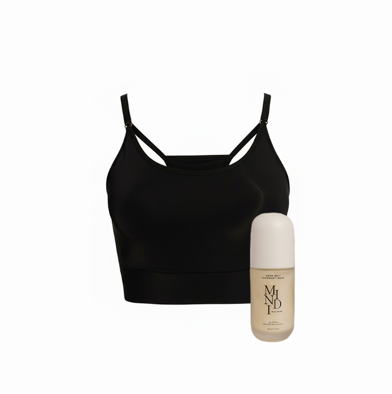 The Bedtime Bundle — Snow Melt Mask + Crease Release Sleep Bra
